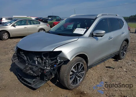 2017 Nissan Rogue Sl из США, поврежденный, VIN 5N1AT2MVOHC812479